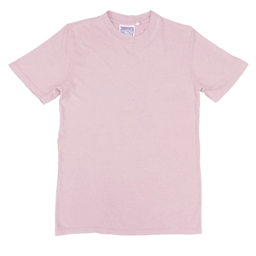 Jungmaven “Jung” men’s medium t-shirt in rose quartz